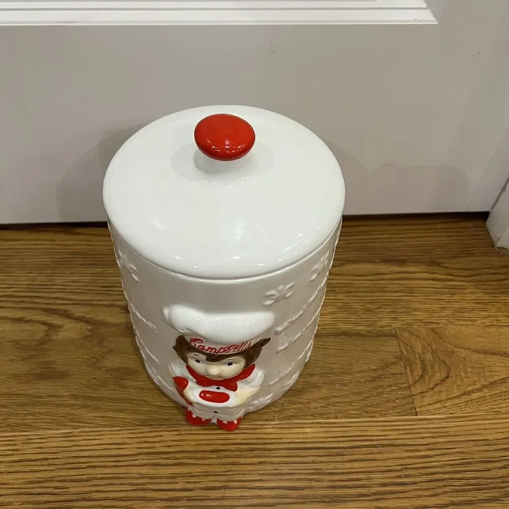 Campbell's‎ Soup Cookie-Cracker Jar 1999 Houston Harvest